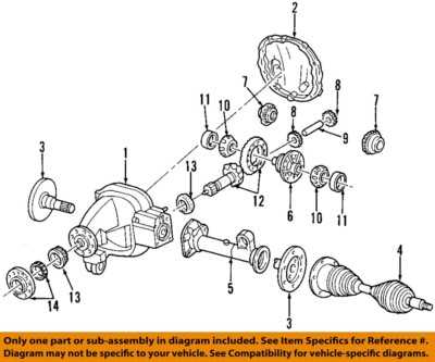differential parts diagram differential parts diagram