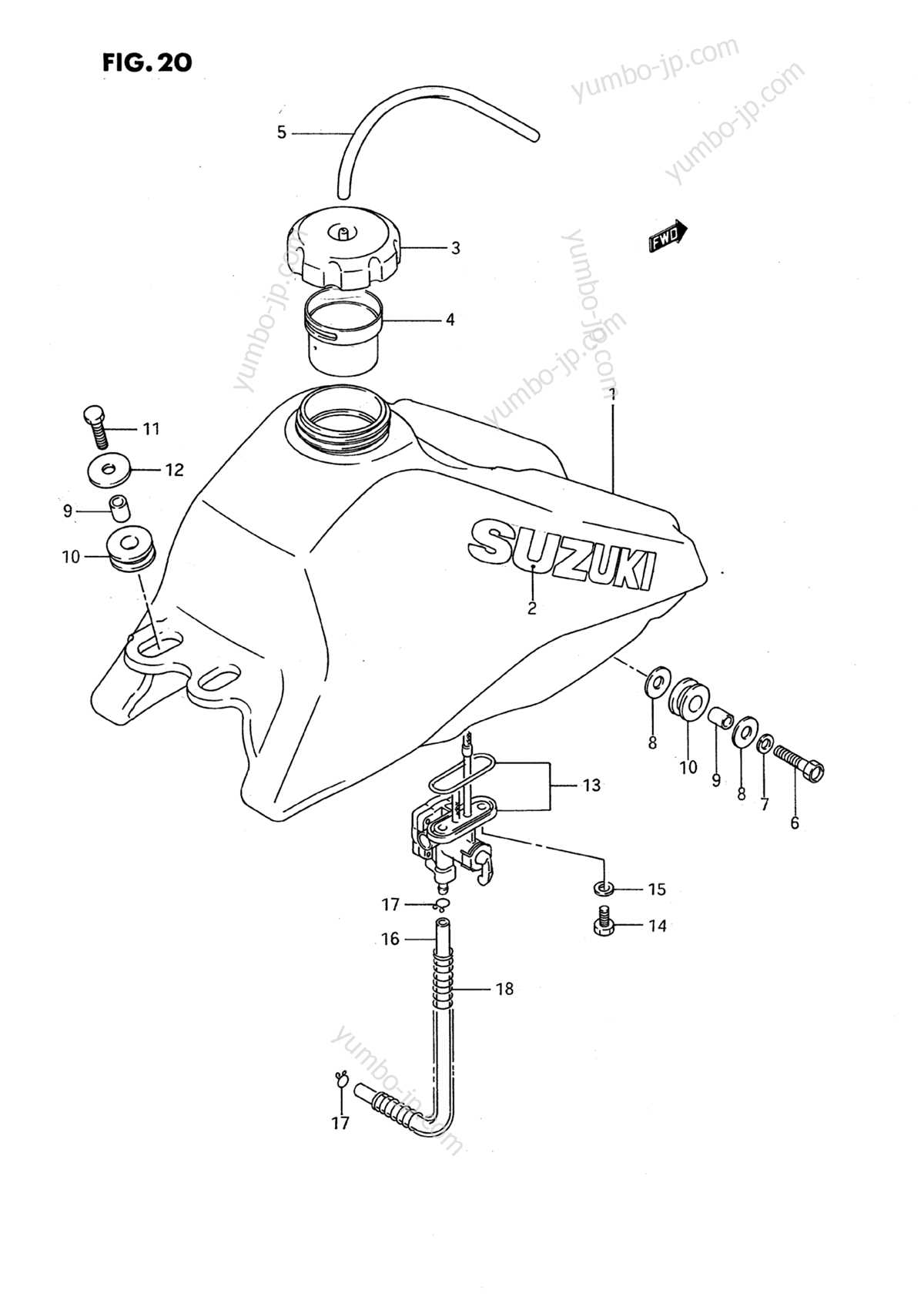 suzuki lt80 parts diagram