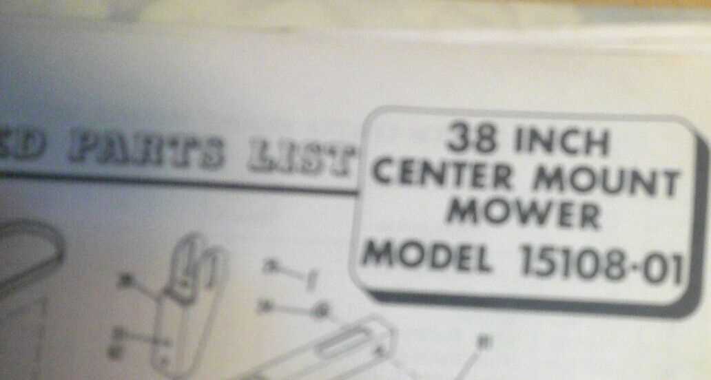 bolens 38 riding mower parts diagram
