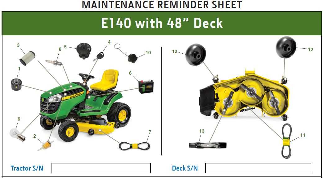 john deere e180 parts diagram