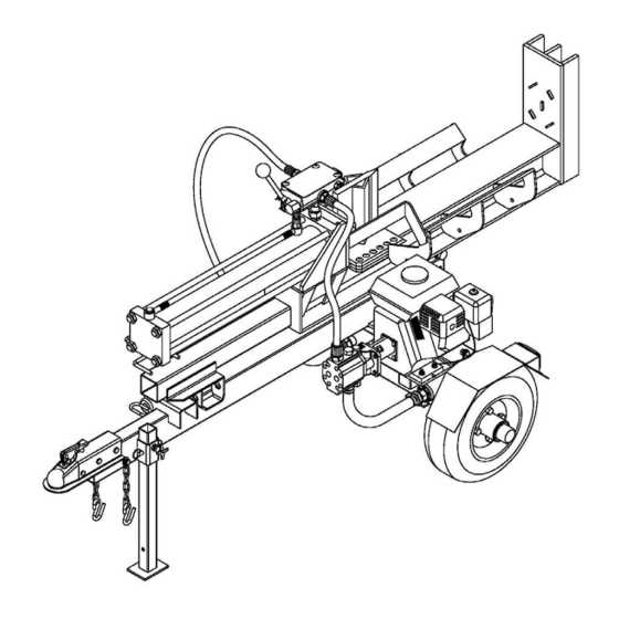 wood splitter parts diagram