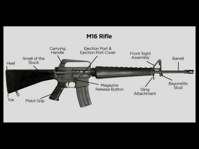 m16 diagram parts