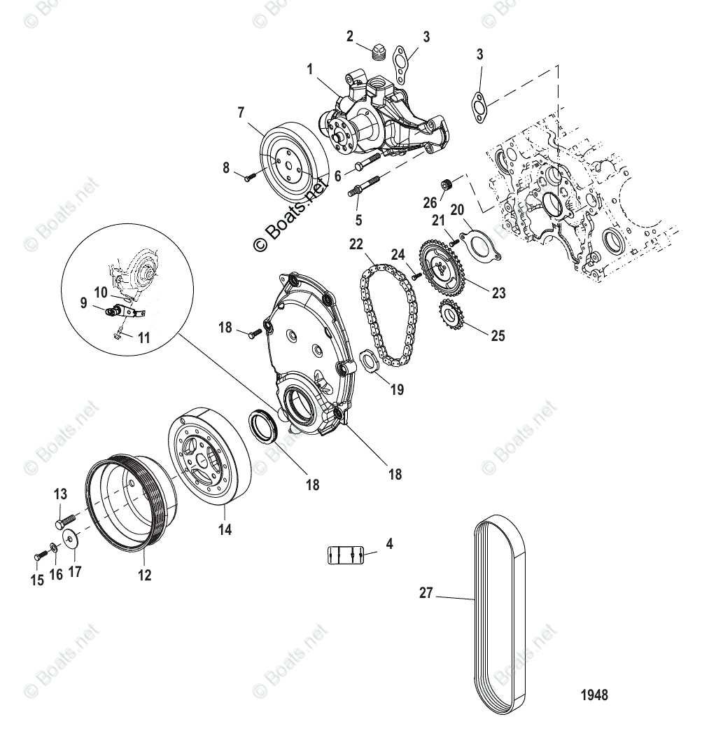 mercruiser 5.7 parts diagram