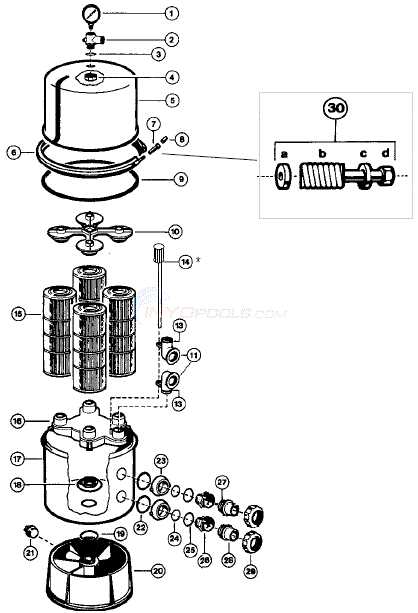 hayward c4030 parts diagram