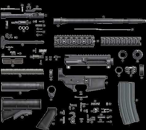 ar upper parts diagram