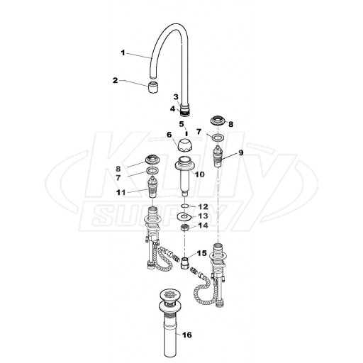 moen kitchen faucets parts diagram
