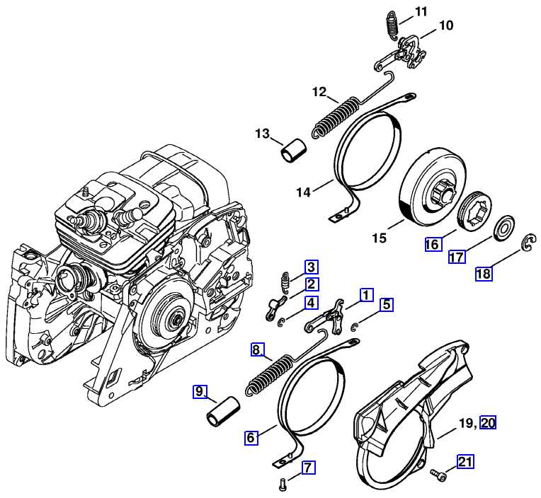 ms361 parts diagram