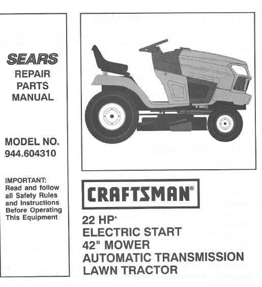 murray 22 inch push mower parts diagram