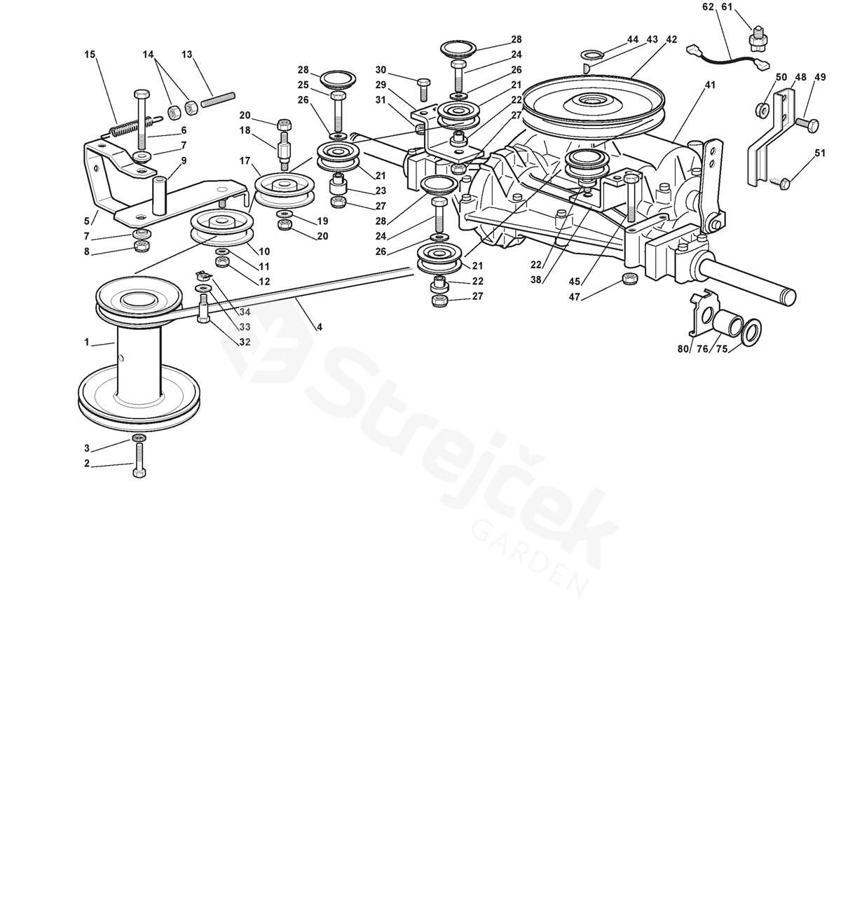 murray mt100 parts diagram