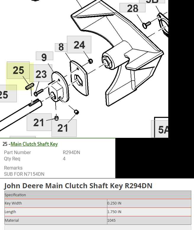 john deere 54 snowblower parts diagram