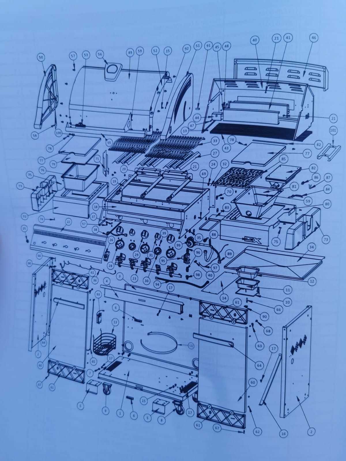 napoleon grill parts diagram napoleon grill parts diagram