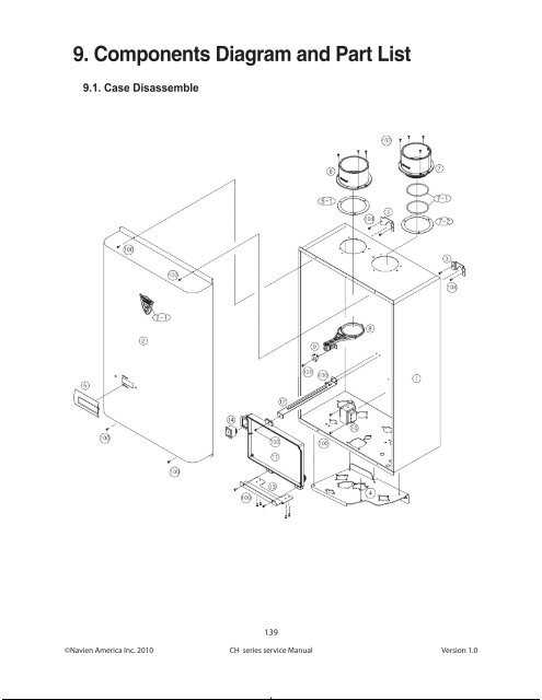 navien parts diagram