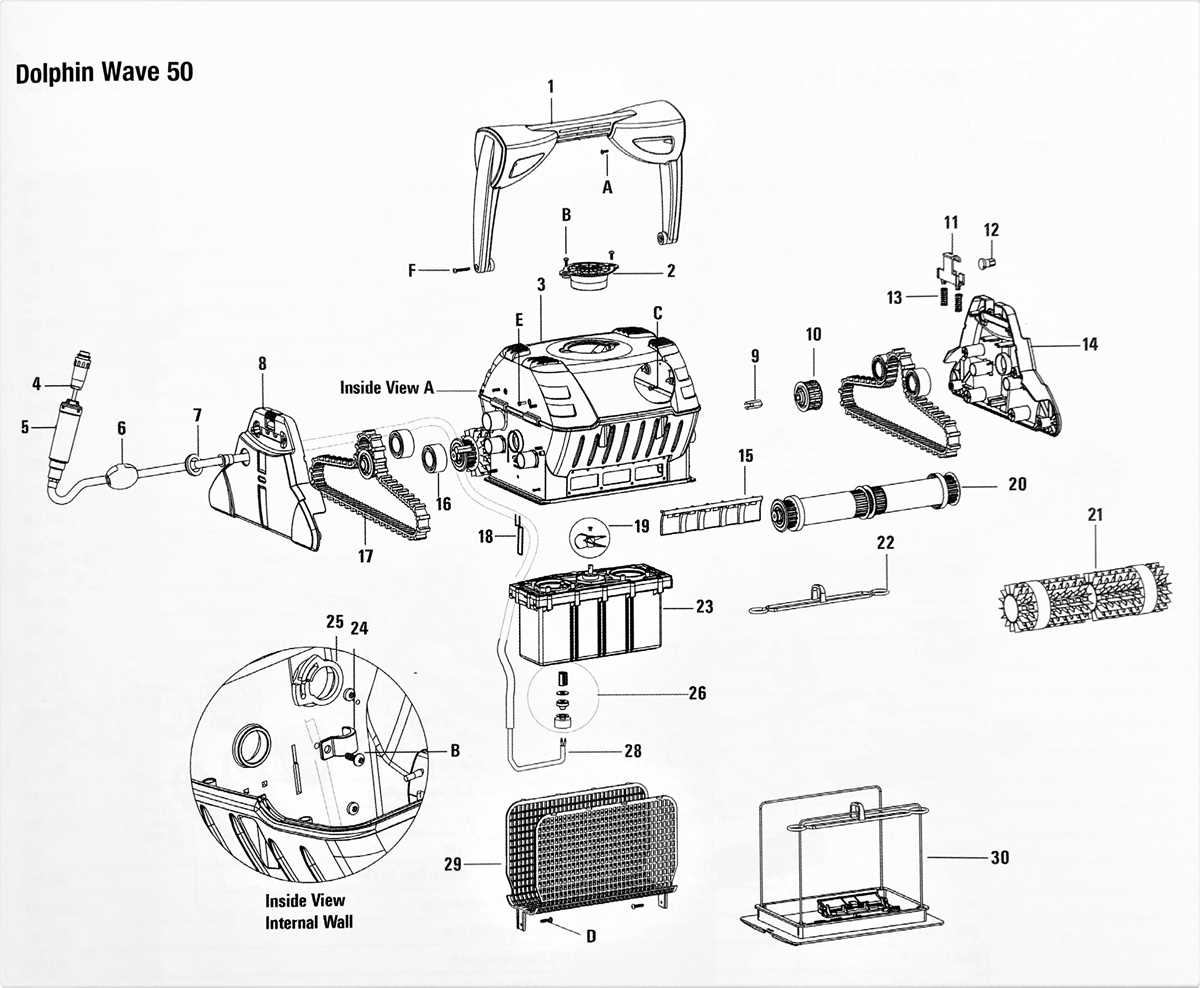 maytronics dolphin parts diagram