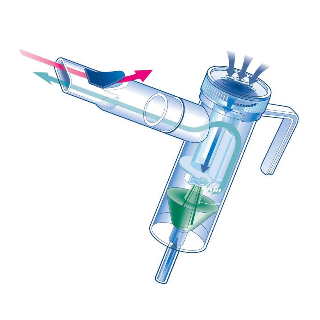nebulizer parts diagram