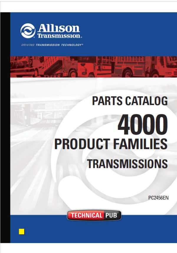 allison transmission 3000 parts diagram
