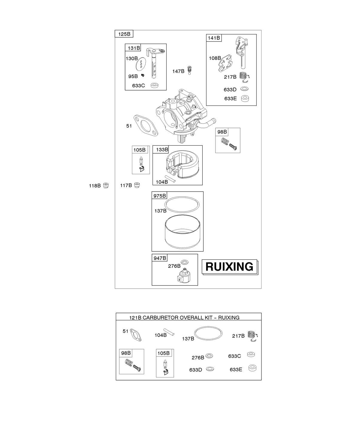 nikki carb parts diagram