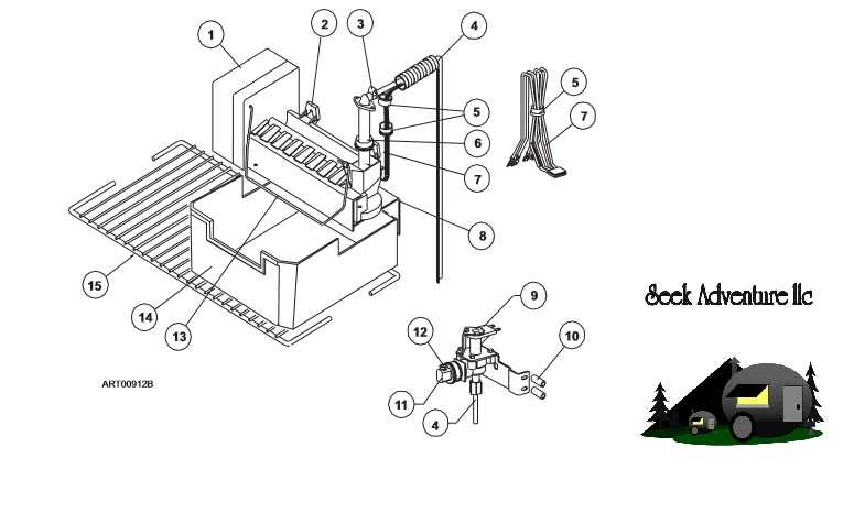 norcold rv refrigerator parts diagram