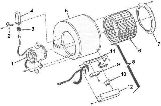 nordyne furnace parts diagram