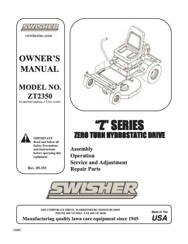 swisher 44 pull behind mower parts diagram pdf