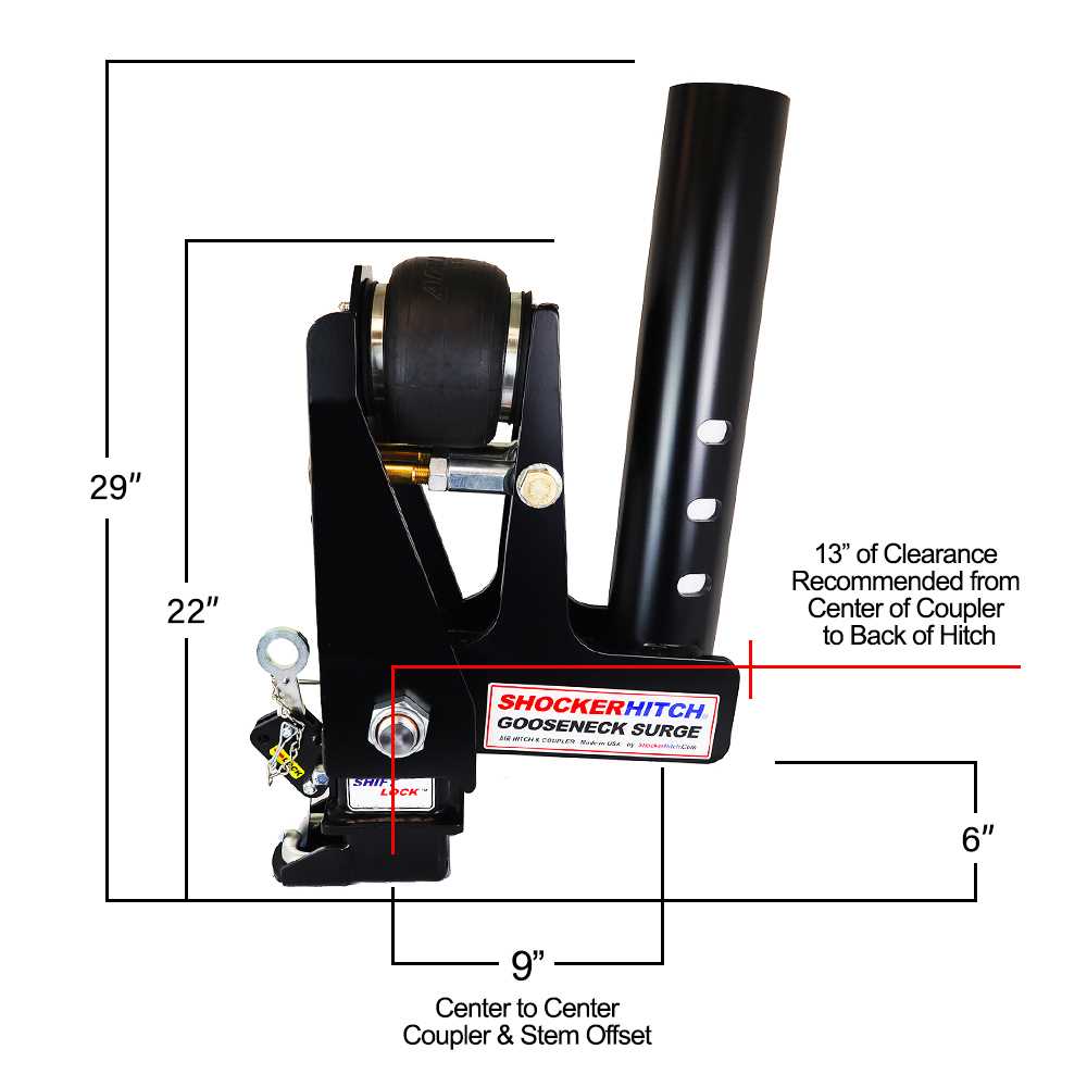 trailer coupler parts diagram