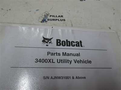 bobcat 3400 parts diagram