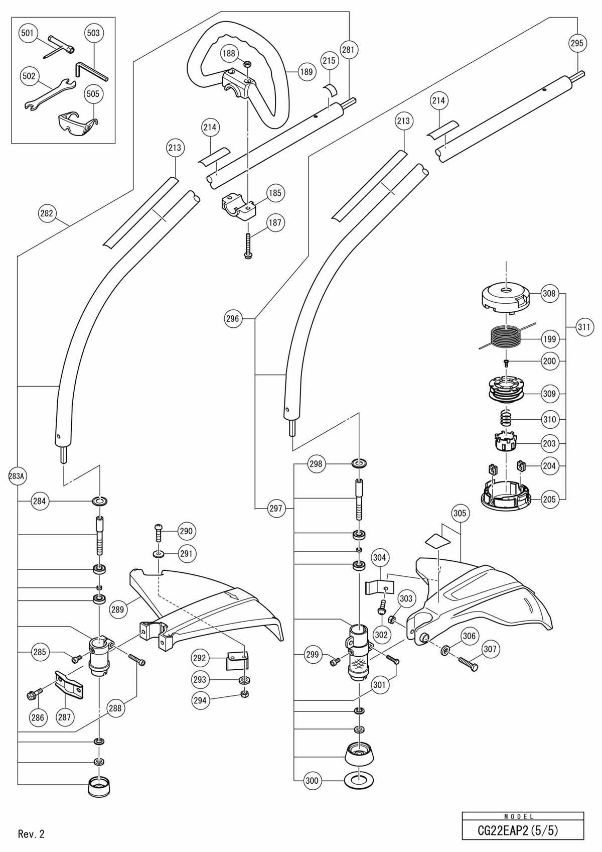 homelite weed wacker parts diagram