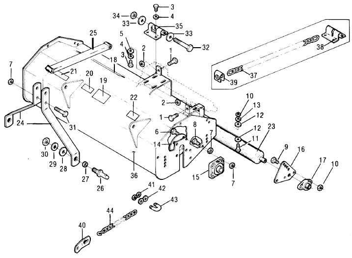 mott flail mower parts diagram