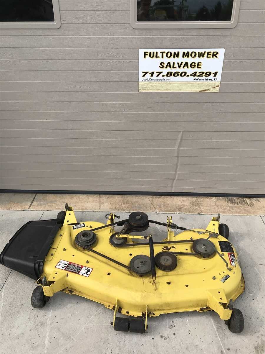 john deere 54 mower deck parts diagram