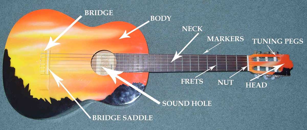 parts of a acoustic guitar diagram parts of a acoustic guitar diagram