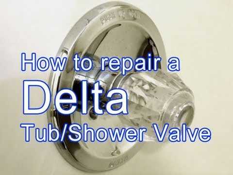 parts of a shower faucet diagram