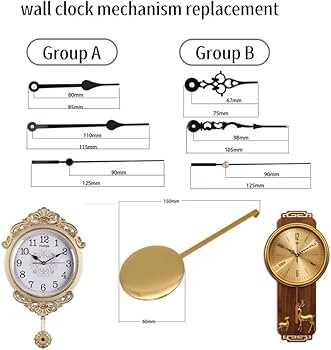 pendulum clock parts diagram