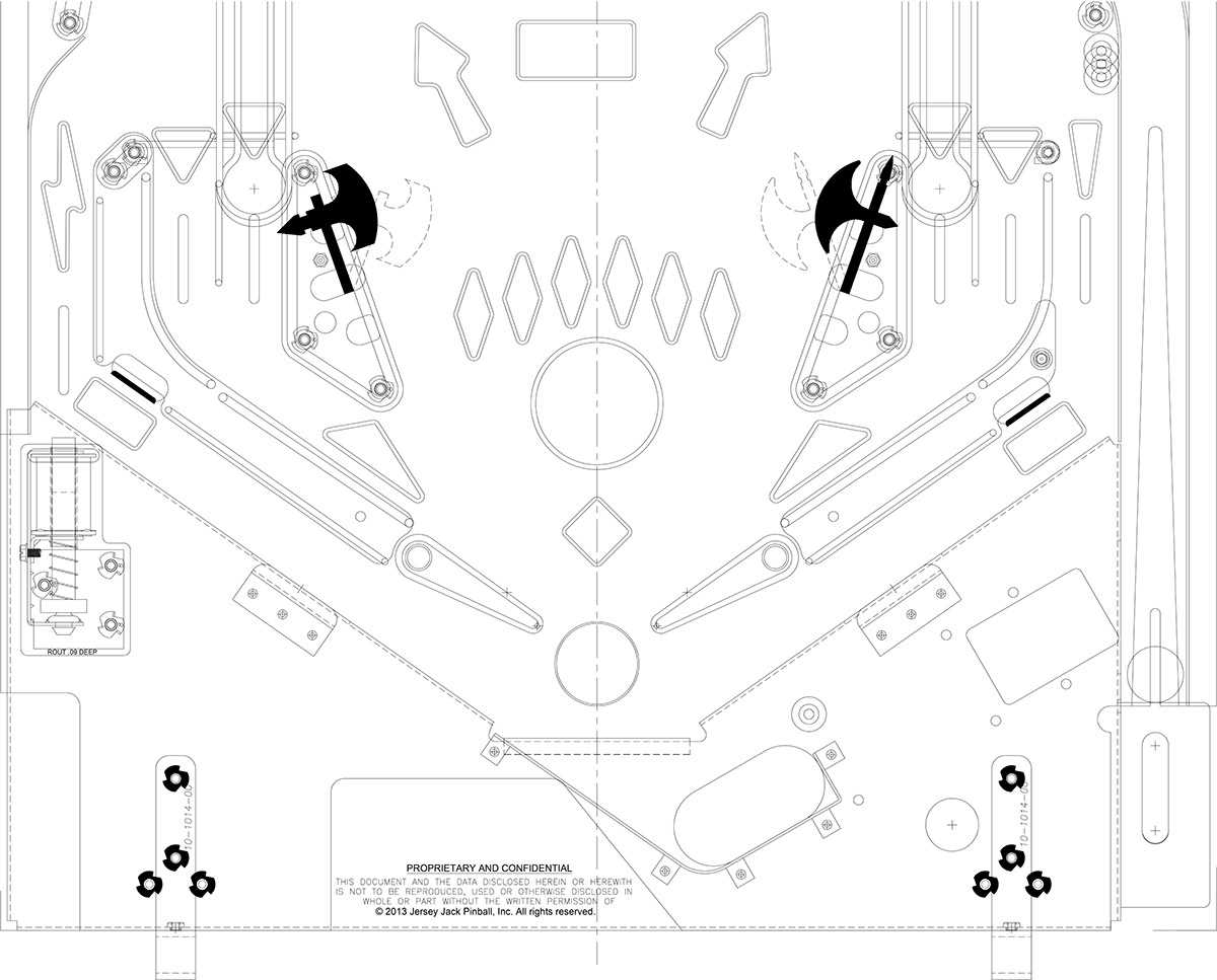 pinball parts diagram
