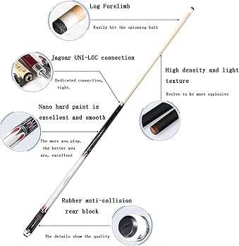 pool cue parts diagram