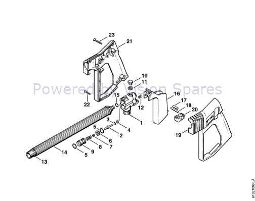 portland pressure washer gun parts diagram