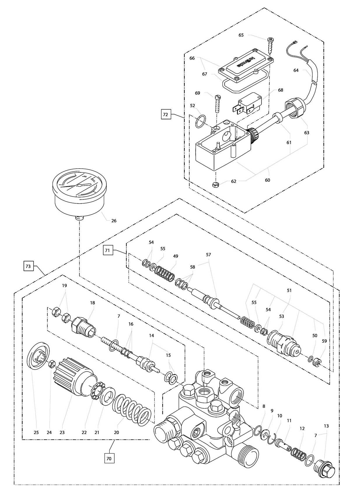 pressure washer parts diagram