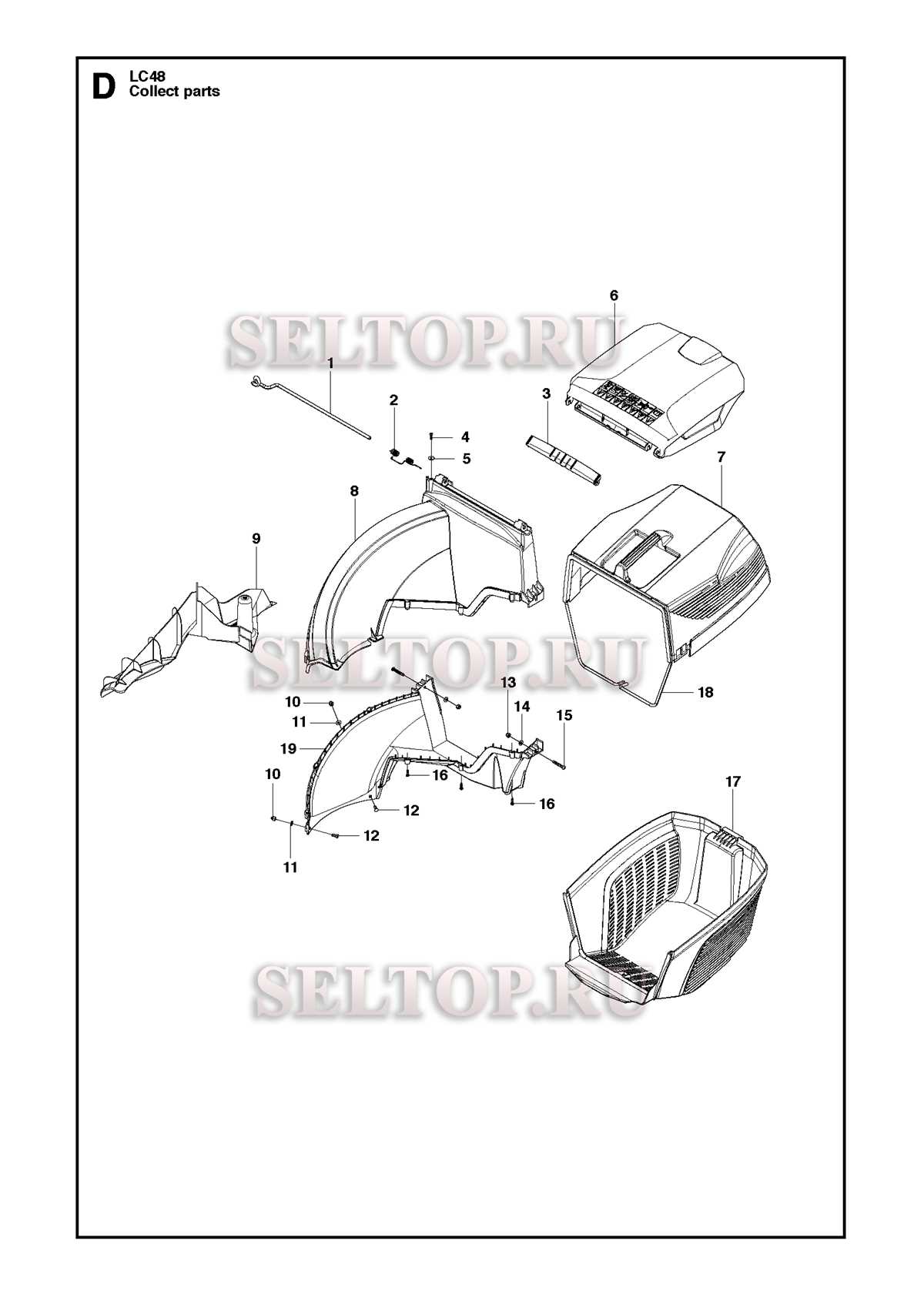 husqvarna bagger parts diagram husqvarna bagger parts diagram