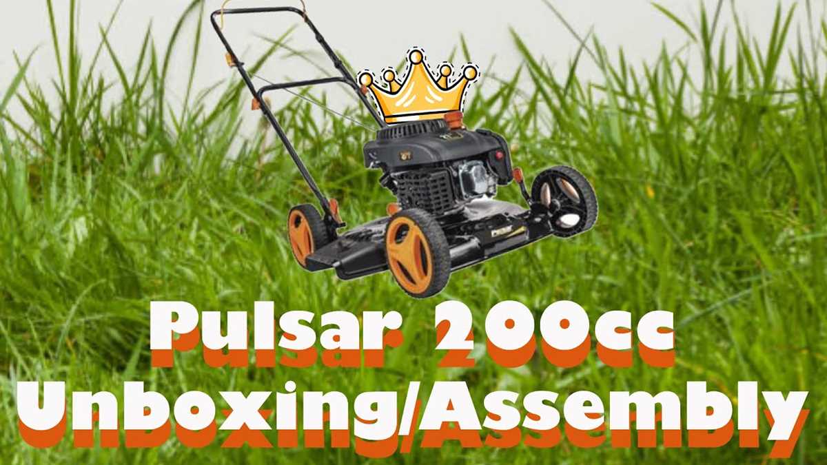 pulsar lawn mower parts diagram
