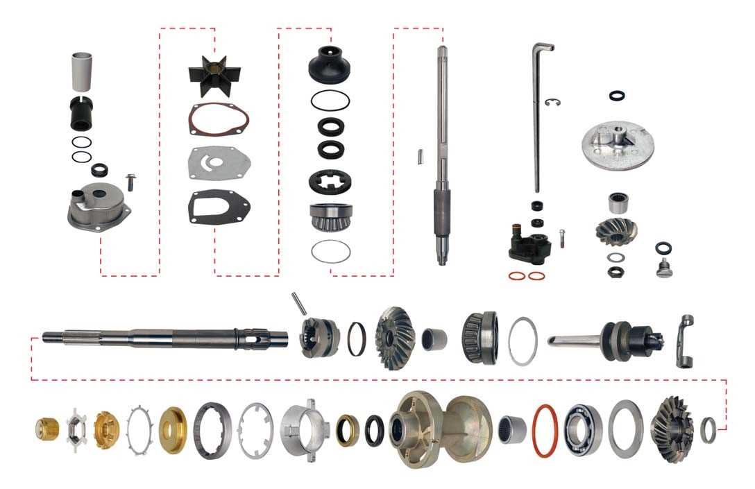 mercruiser alpha one parts diagram