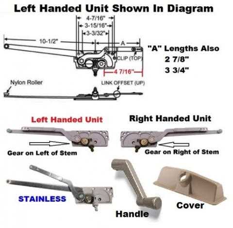 casement window parts diagram casement window parts diagram