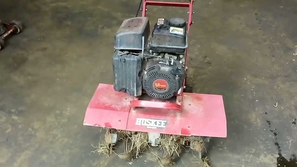 huskee tiller parts diagram