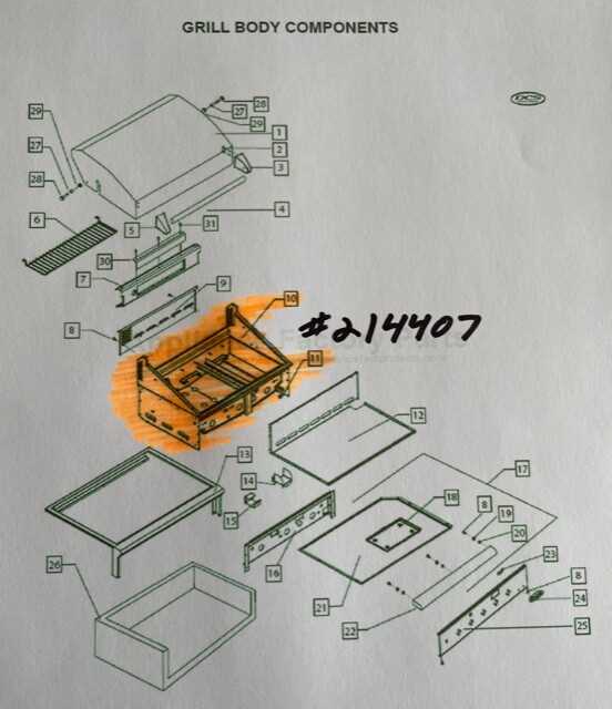 dcs grill parts diagram
