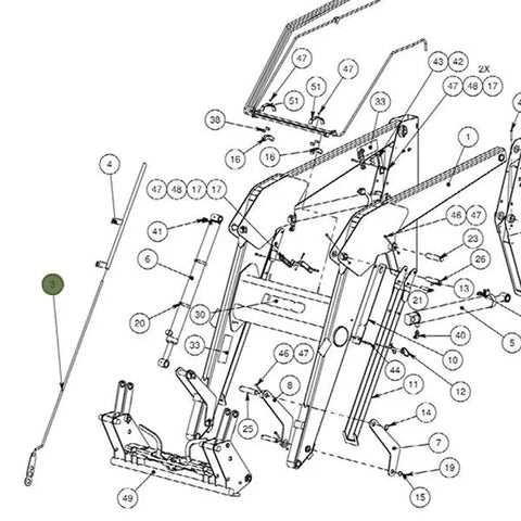 john deere 520m loader parts diagram