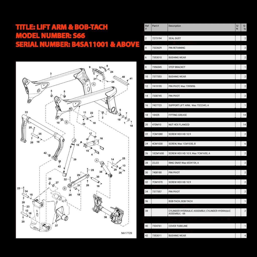 bobcat mt100 parts diagram
