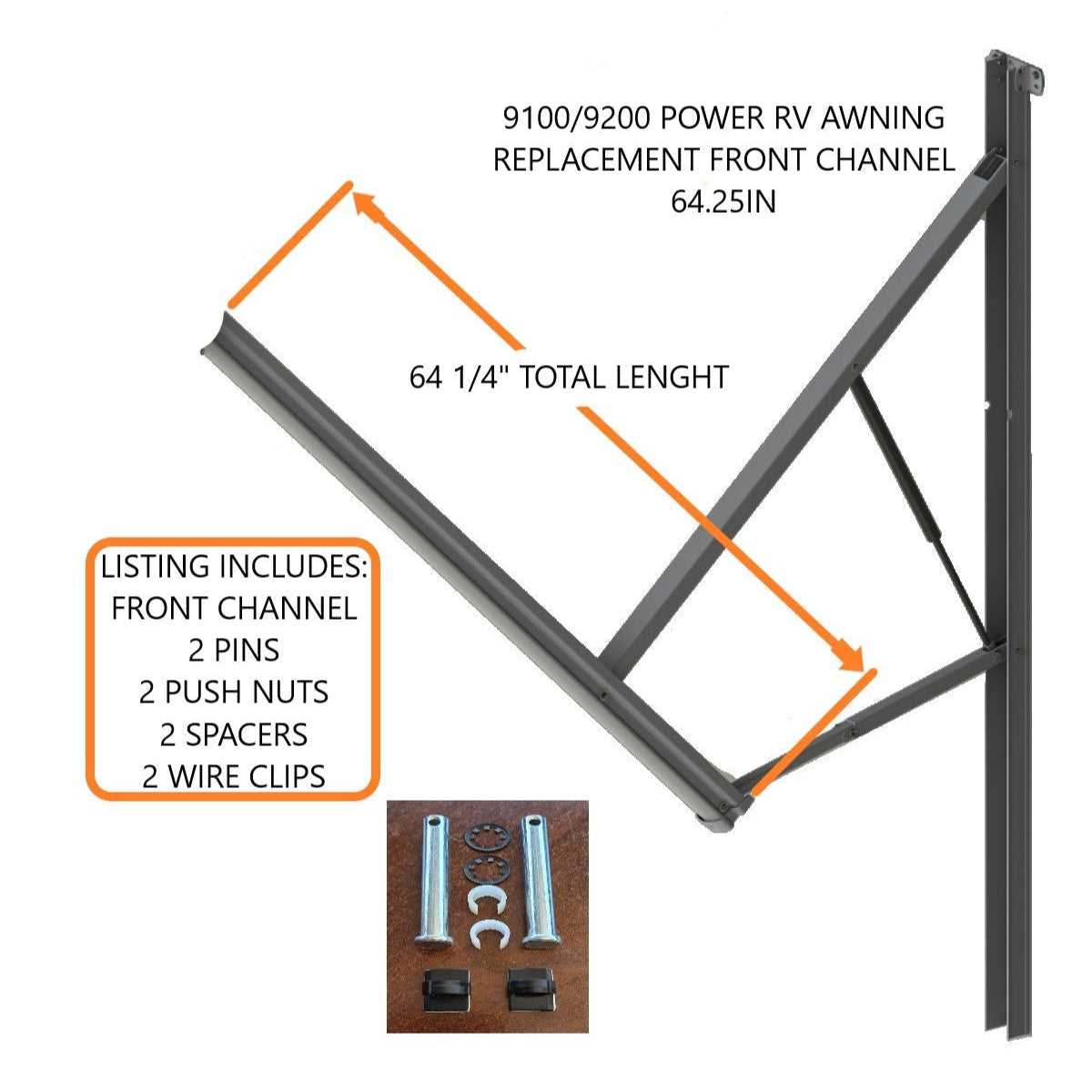 replacement dometic rv awning parts diagram