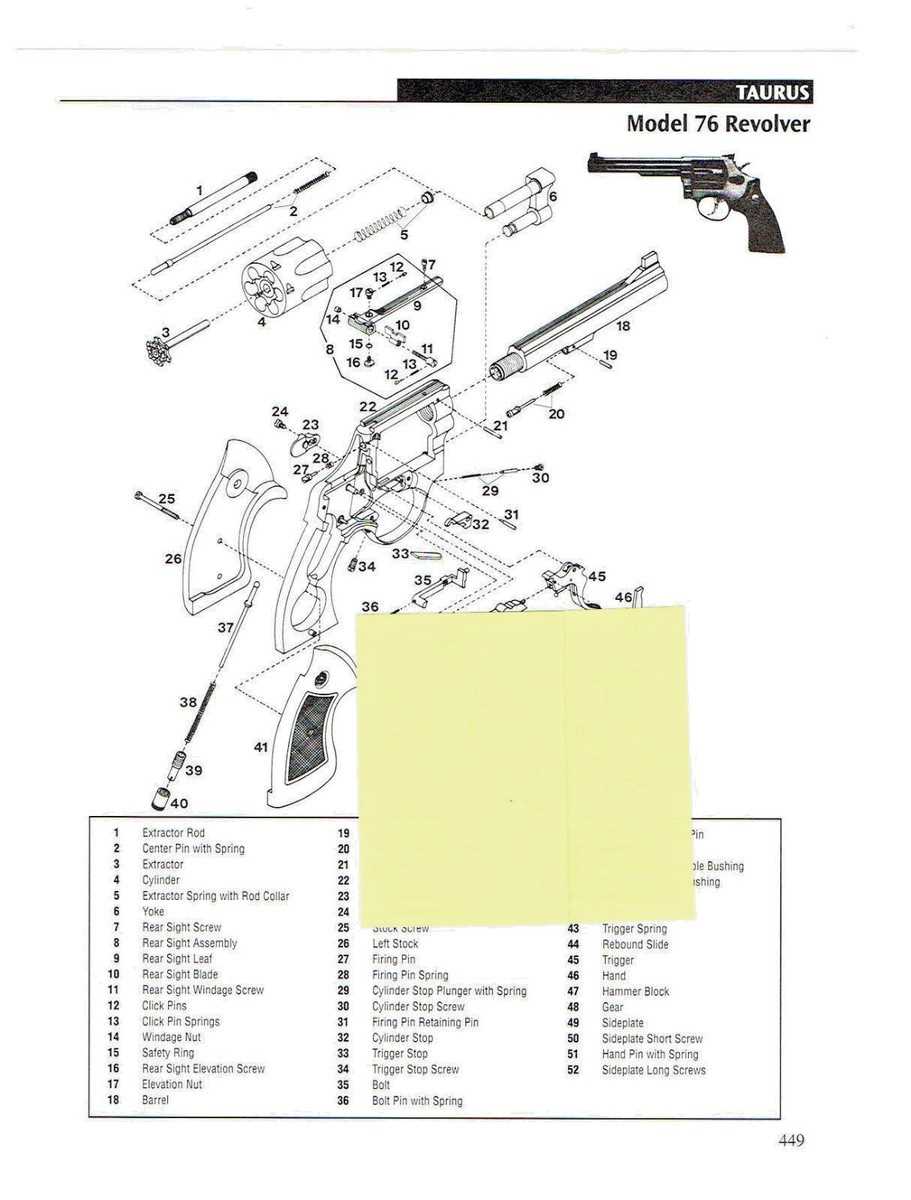 revolver diagram parts