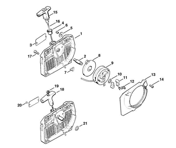 stihl ms250c parts diagram