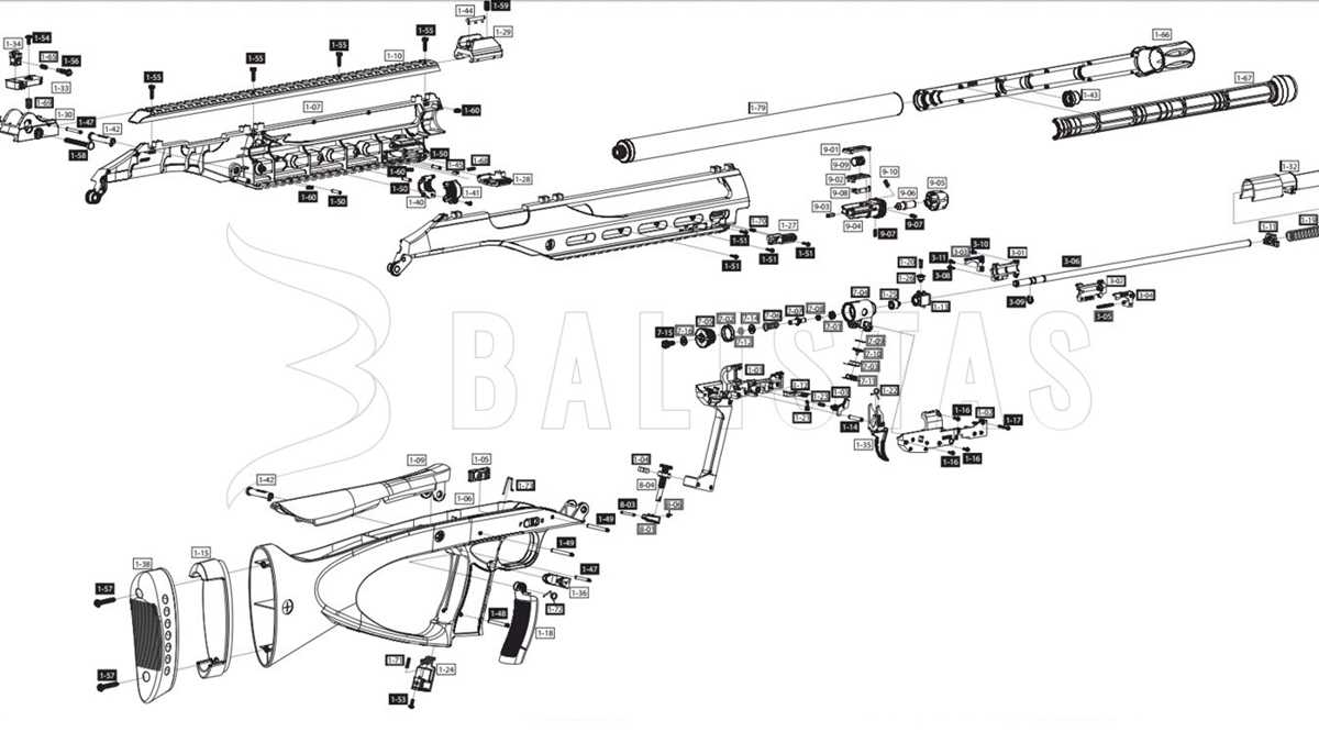 benelli m4 parts diagram
