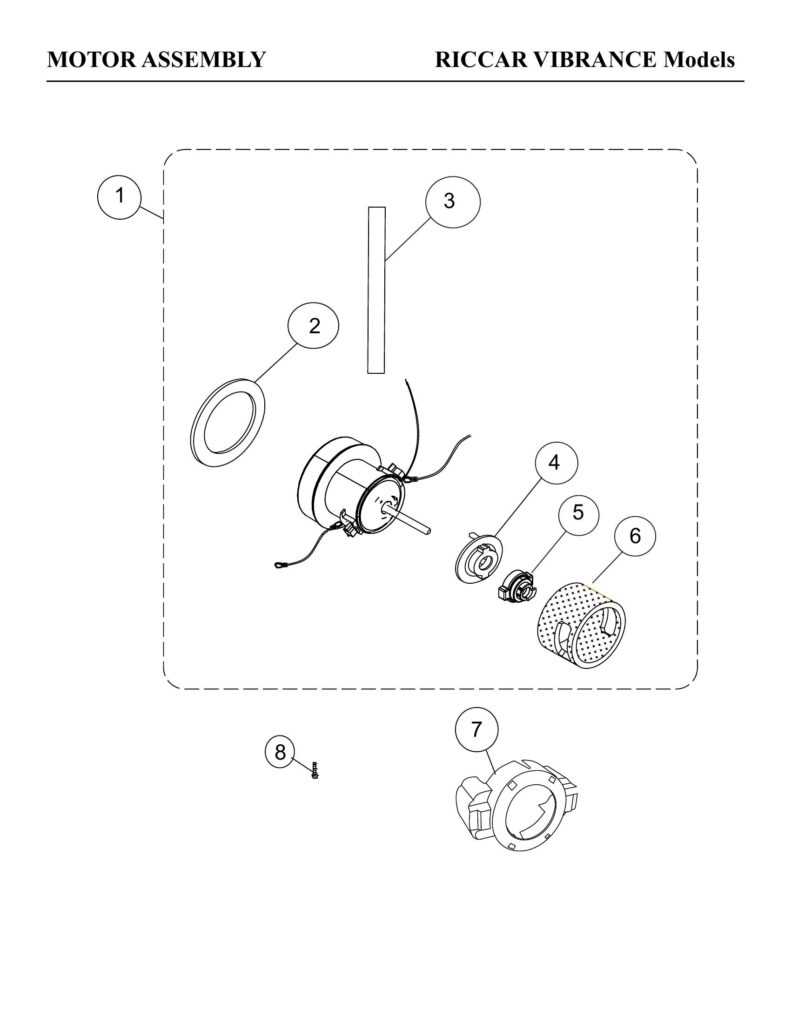 riccar vacuum parts diagram