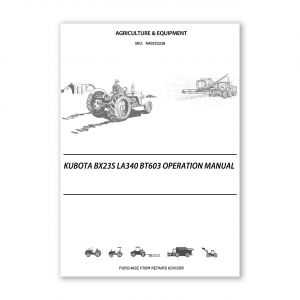 kubota bx23s parts diagram