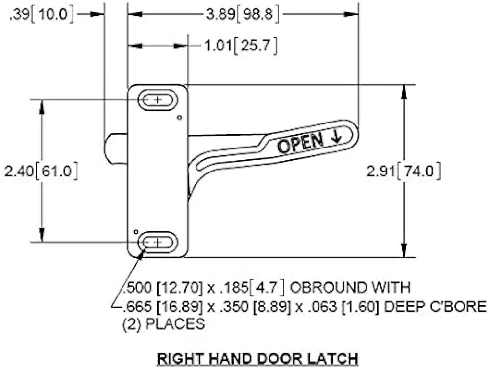 rv screen door parts diagram